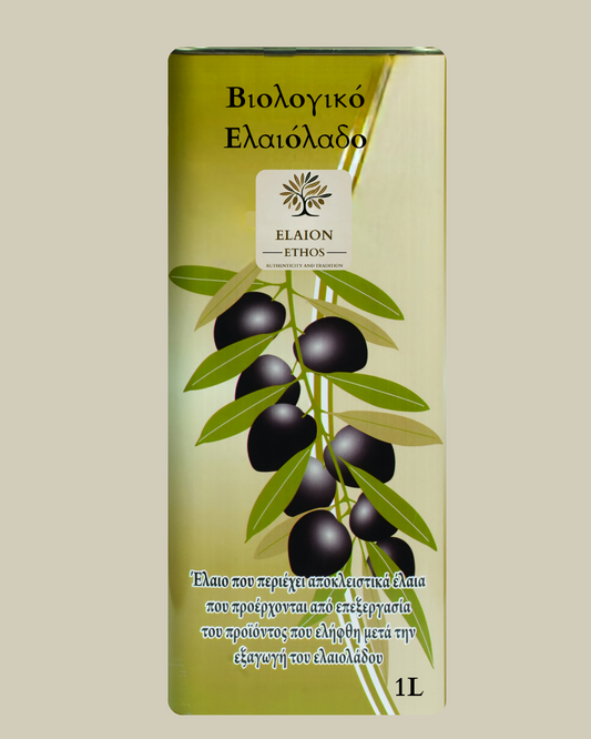 Organic Olive Oil 1L – Theodorou Estate